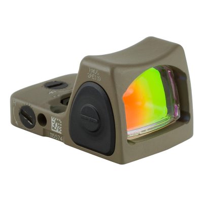 TRIJICON 3.25 Adj Red RMR® Type 2 CK FDE_Shooting_Range_Blintendorf