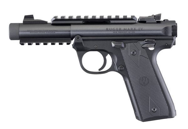 Ruger MK IV 22/45 Tactical 4,4 Zoll mit Gewindelauf